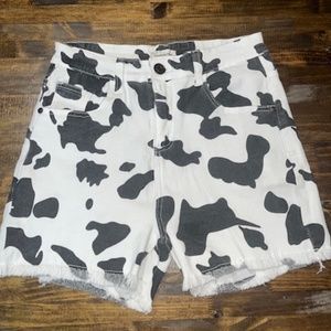 Cowprint Shorts